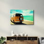 Wallity Pintura Decorativa de Vidrio Templado 46 x 72 cm